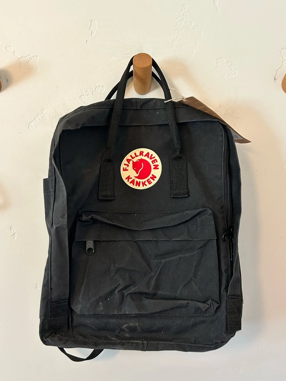 Fjallraven Kanken Classic Kanken Backpack Black 23510 550 One Size NWT